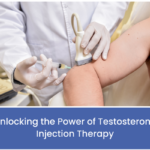 Testosterone injection therapy vial