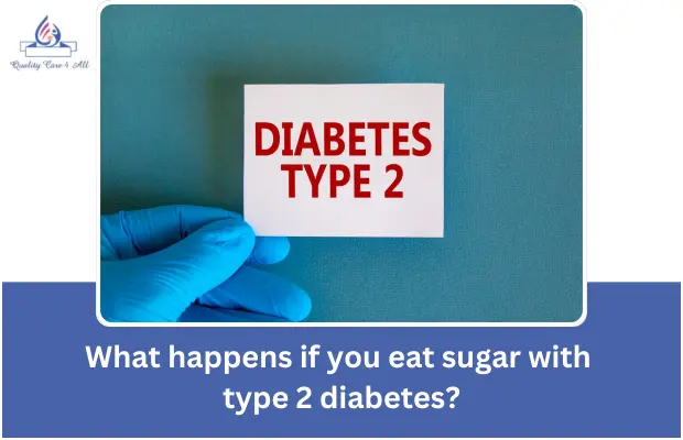 What happens if you eat sugar with type 2 diabetes