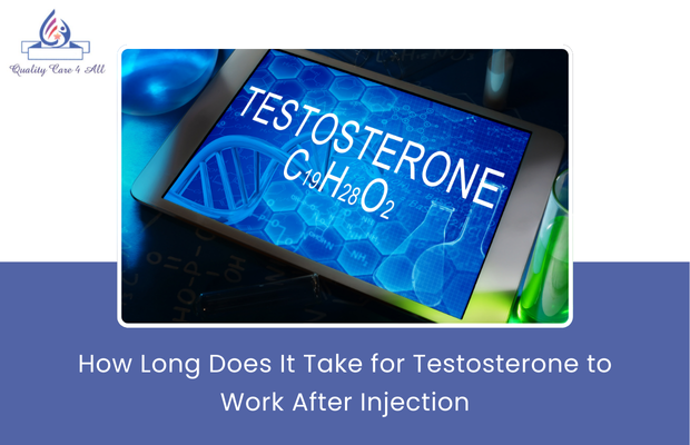 A man receiving a testosterone injection to boost energy, muscle growth, and overall well-being.