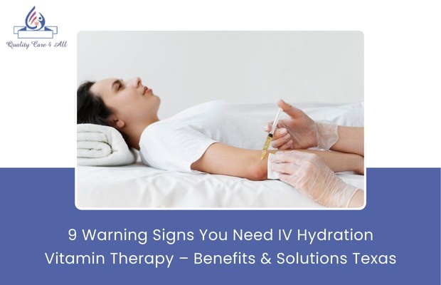 Texas woman receiving mobile IV hydration vitamin therapy in Dallas for fatigue and dehydration relief