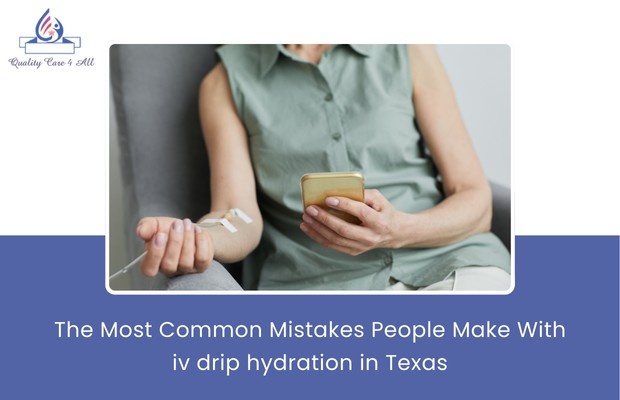 Patient consulting with a healthcare professional about IV drip hydration in Texas