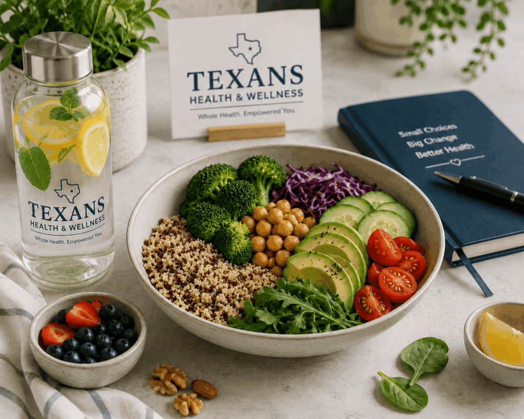 Anti-inflammatory nutrition and hydration support for chronic fatigue symptoms