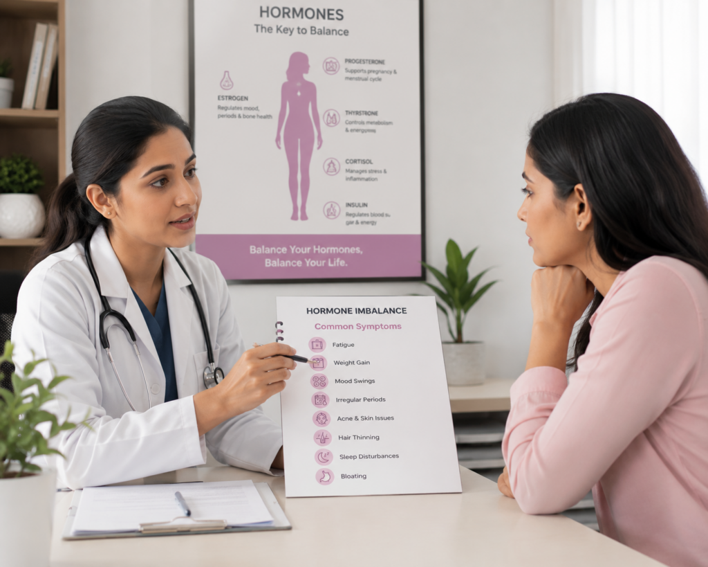 Hormone imbalance testing appointment for women in Garland Texas