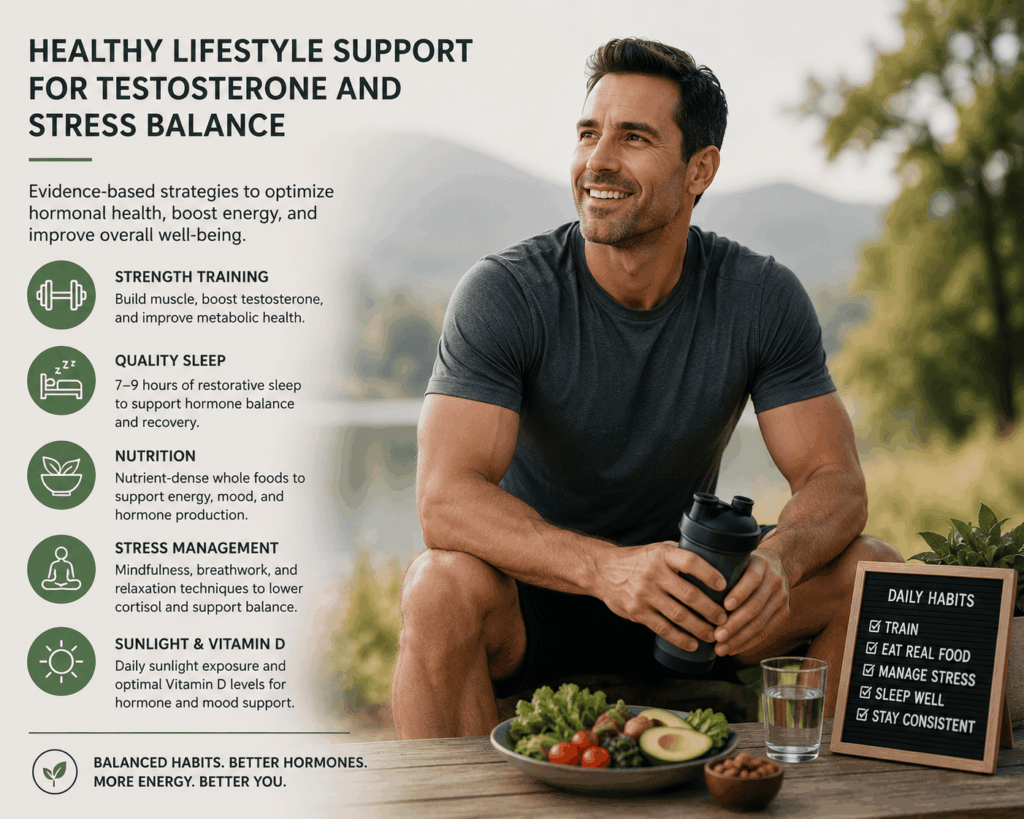 Texas wellness patient focusing on nutrition, exercise, and hormonal health