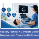 Patient receiving comprehensive ancillary testing for preventive healthcare in Texas