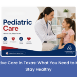 Pediatrician performing child wellness exam during pediatric care visit