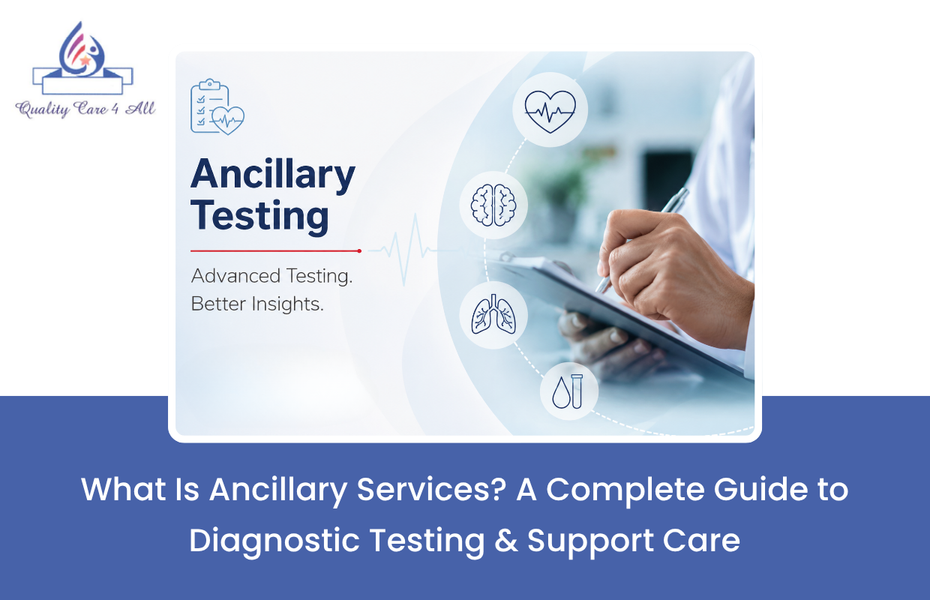 What is ancillary services diagnostic testing in Garland Texas