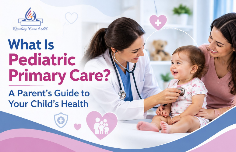 Pediatric primary care supporting healthy children through routine healthcare