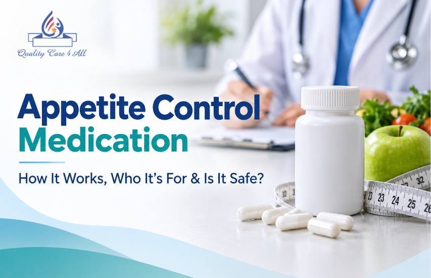 Appetite control medication for medically supervised weight management