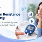 Insulin resistance testing and blood sugar evaluation with healthcare professional